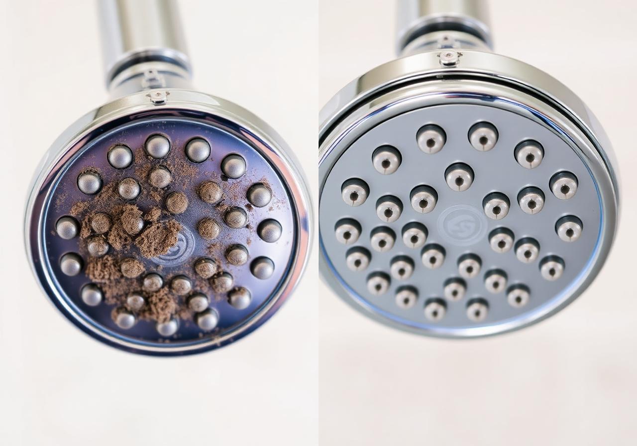 Showerhead deep clean
