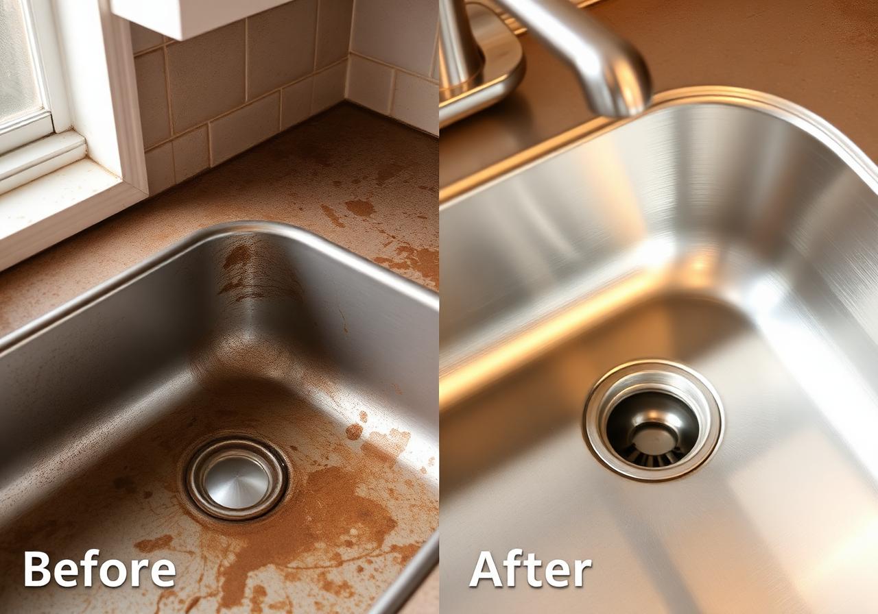 Kitchen sink reset